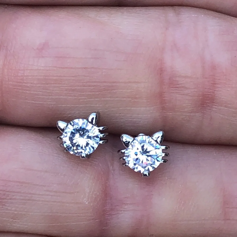 HOST PICK  New Diamond stud earrings bling